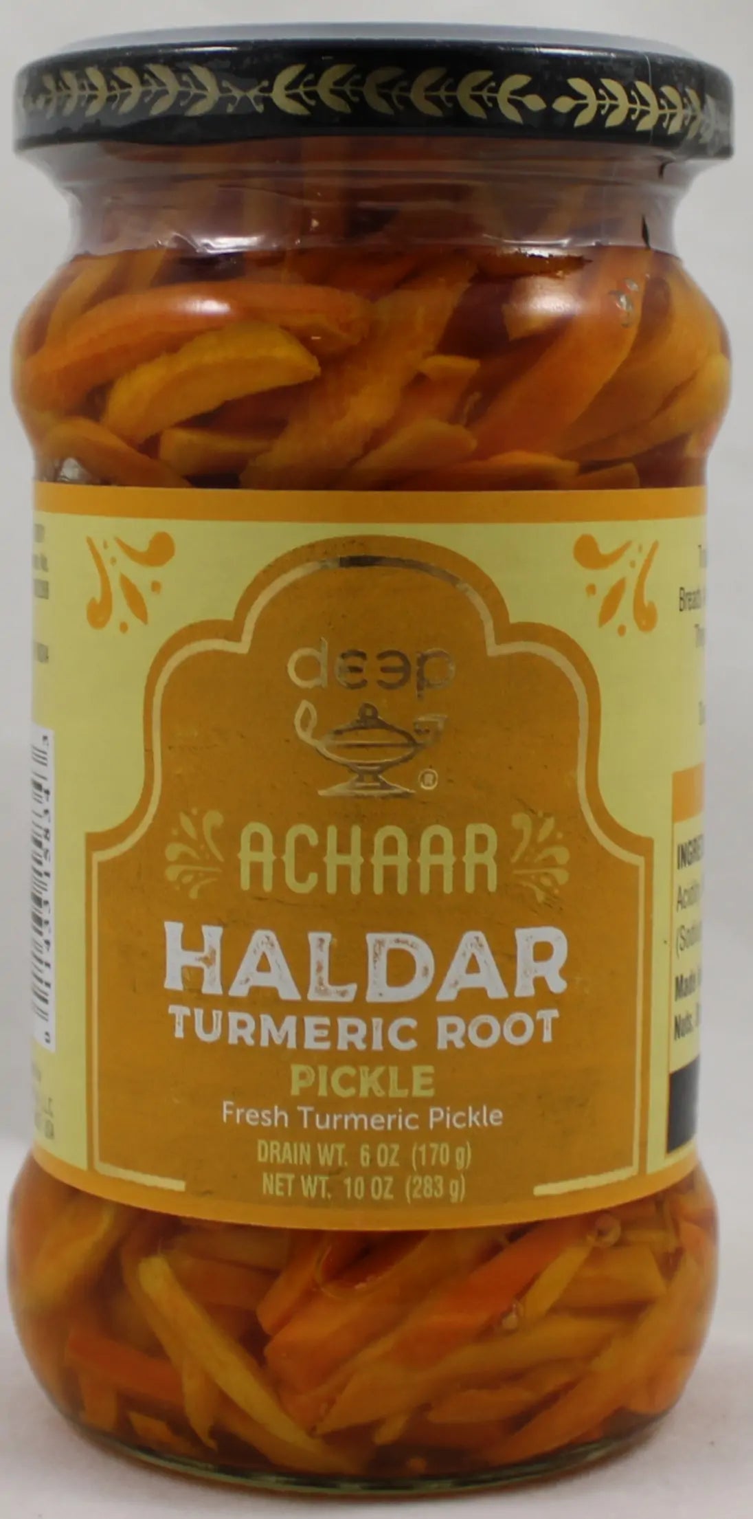 Deep Haldar (Turmeric Root) Pickle - 283 GM