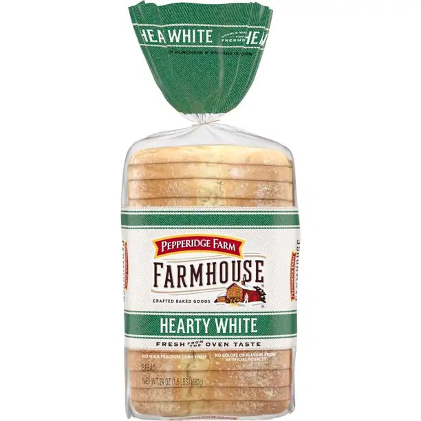 Pepperidge Farm Farmhouse Hearty White Bread Loaf (24 OZ)