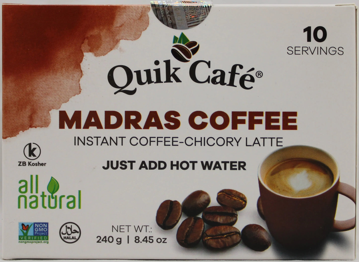 Quik Cafe Madras Coffee - 10 BAG