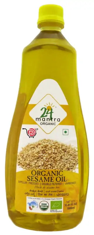 24 Mantra Organic Sesame Oil (1 LTR)