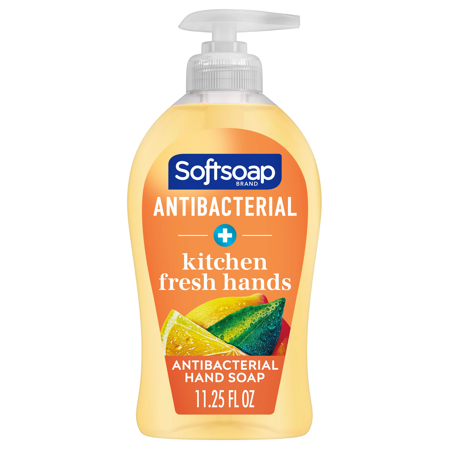 Softsoap Antibacterial Liquid Hand Soap, Kitchen Fresh Hand Soap, 11.25 Oz