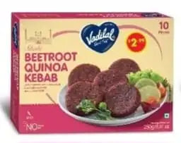 Vadilal BeetRoot Quinoa Kebab - 250 GM