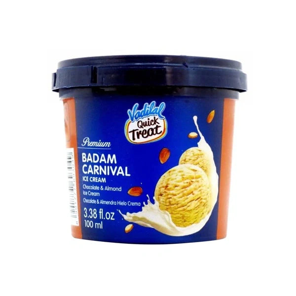 Vadilal Badam Carnival Ice Cream 100ml