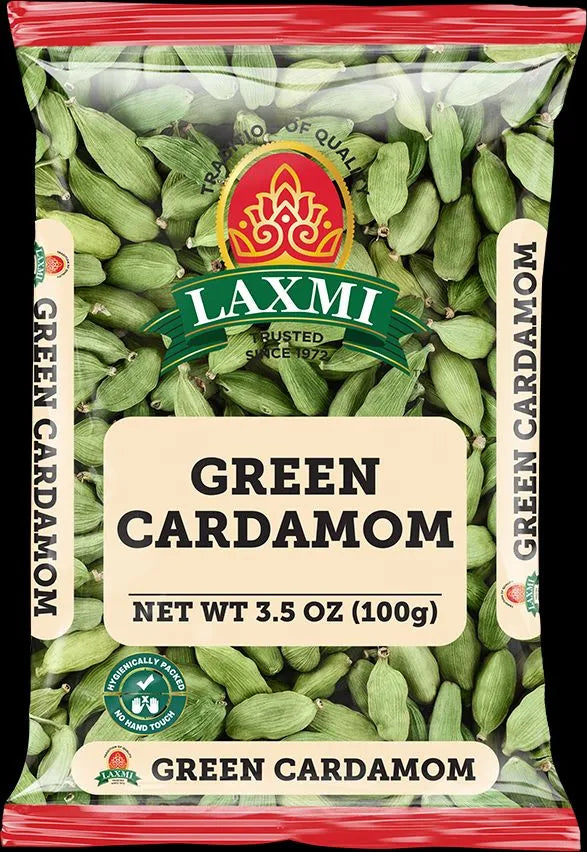 Laxmi Green Cardamom Seeds 100Gm