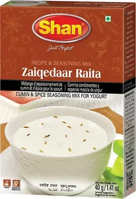 Shan Zaiqedaar Raita - Yogurt Seasoning Mix 40 gm box