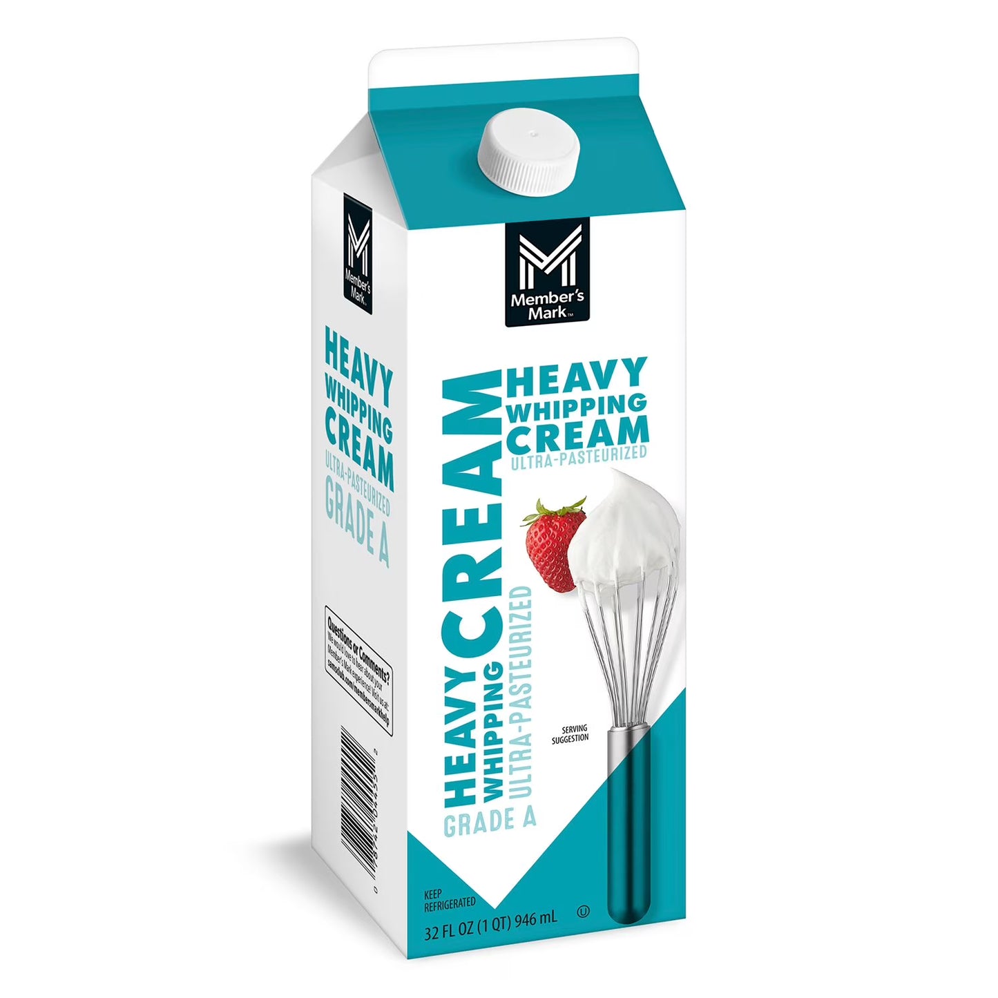 Member's Mark Heavy Whipping Cream, 32 fl oz