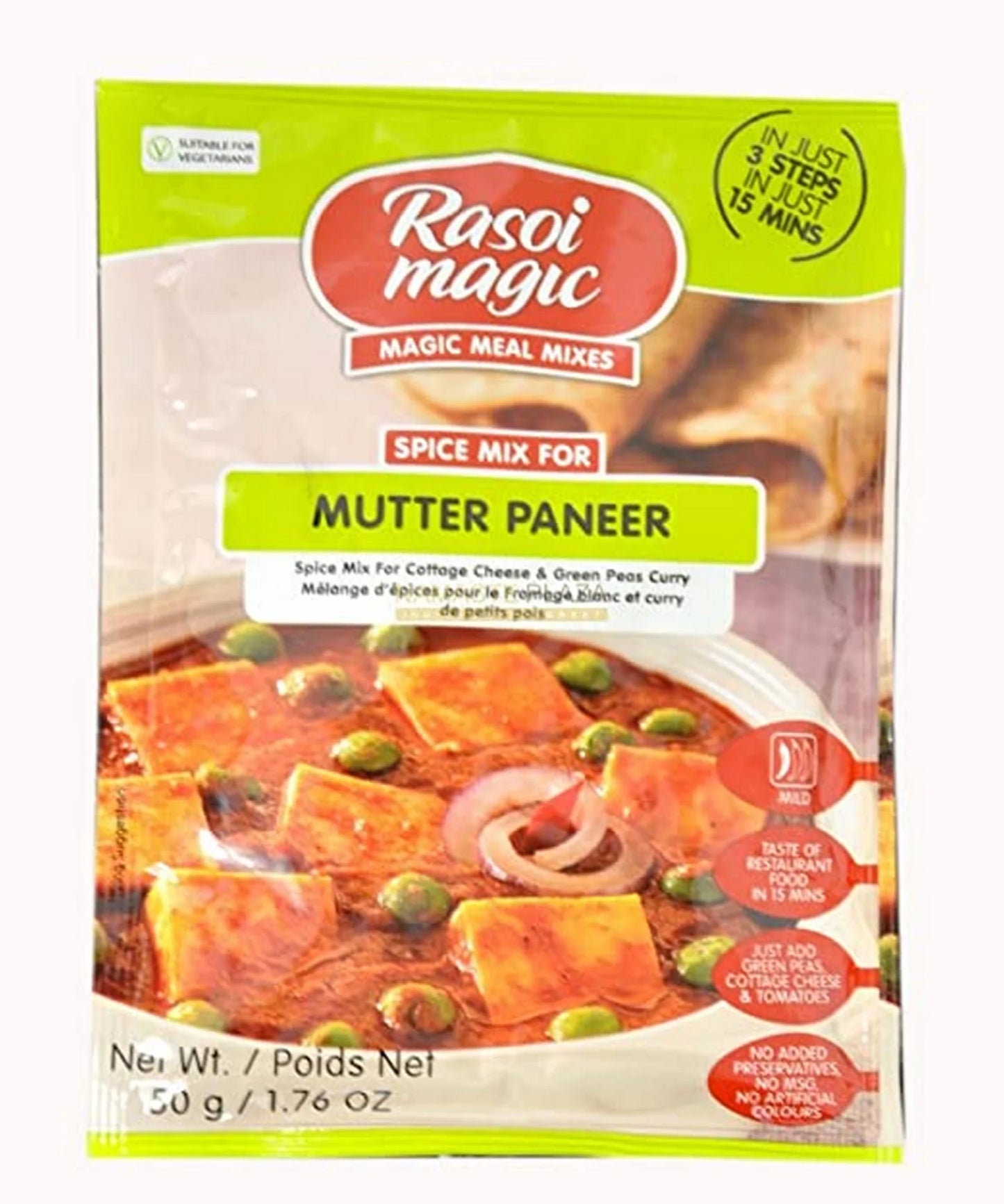 Rasoi Magic Mutter Paneer Mix, 1.76 oz