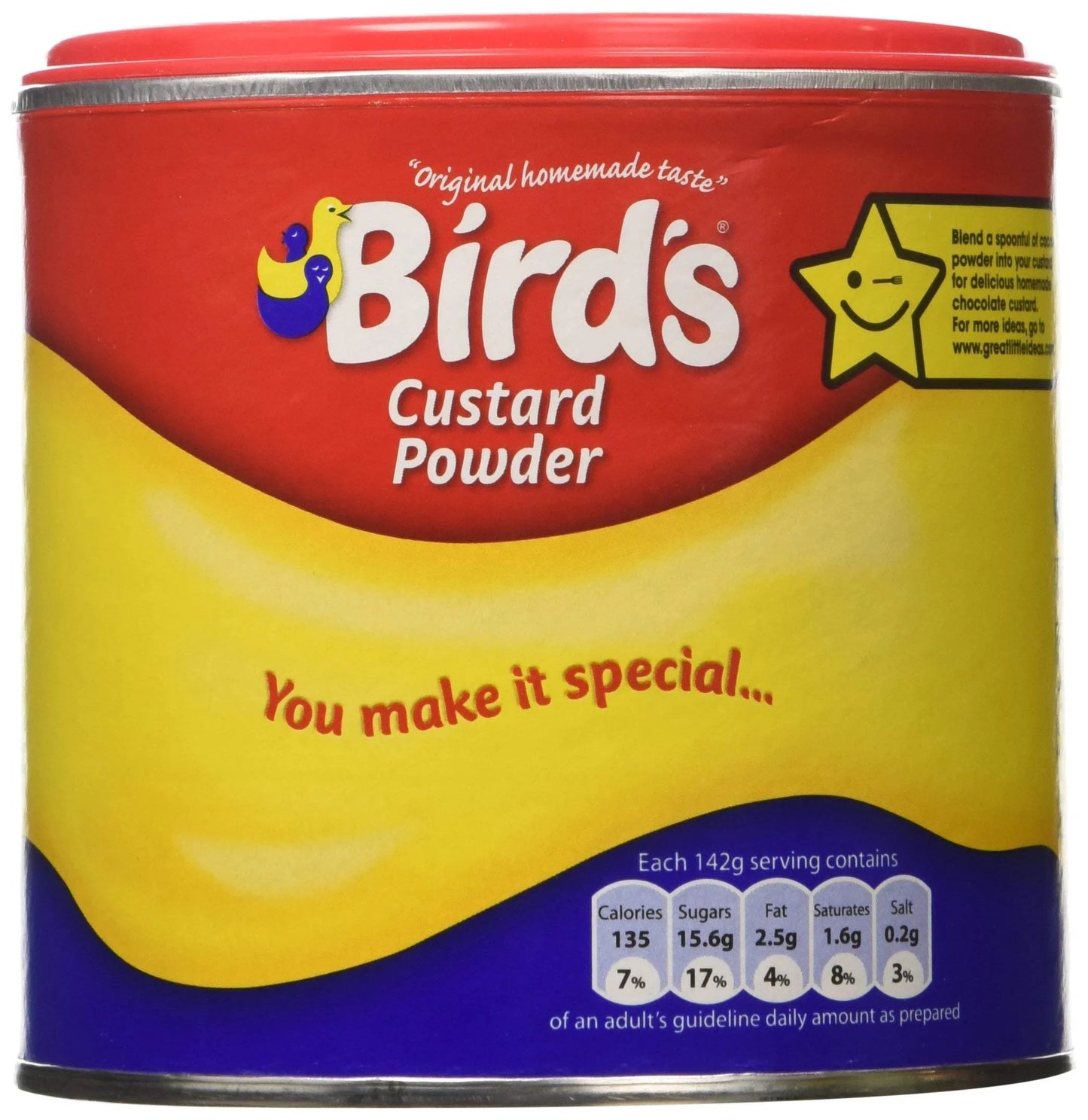 Birds Traditional Custard Powder 250Gm