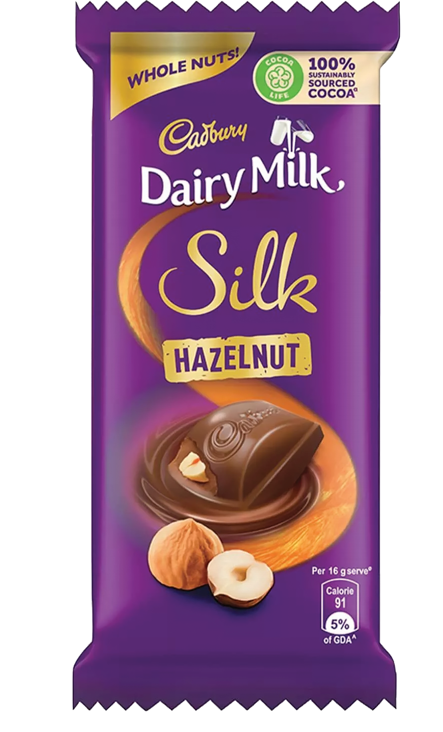 Cadbury Dairy Milk Silk Hazelnut - 58 GM
