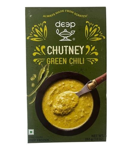 Deep Green Chilli Chutney 10oz