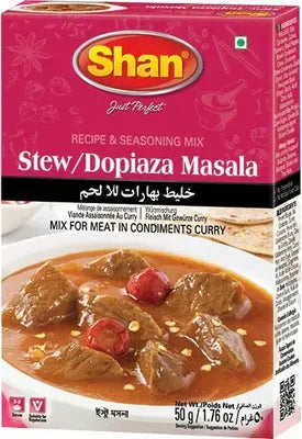 Shan Dopiaza / Stew Curry Mix 50 gm box