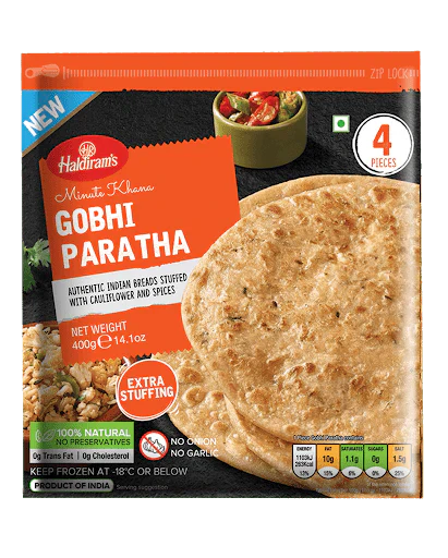 Haldiram's Gobhi Paratha 400Gm