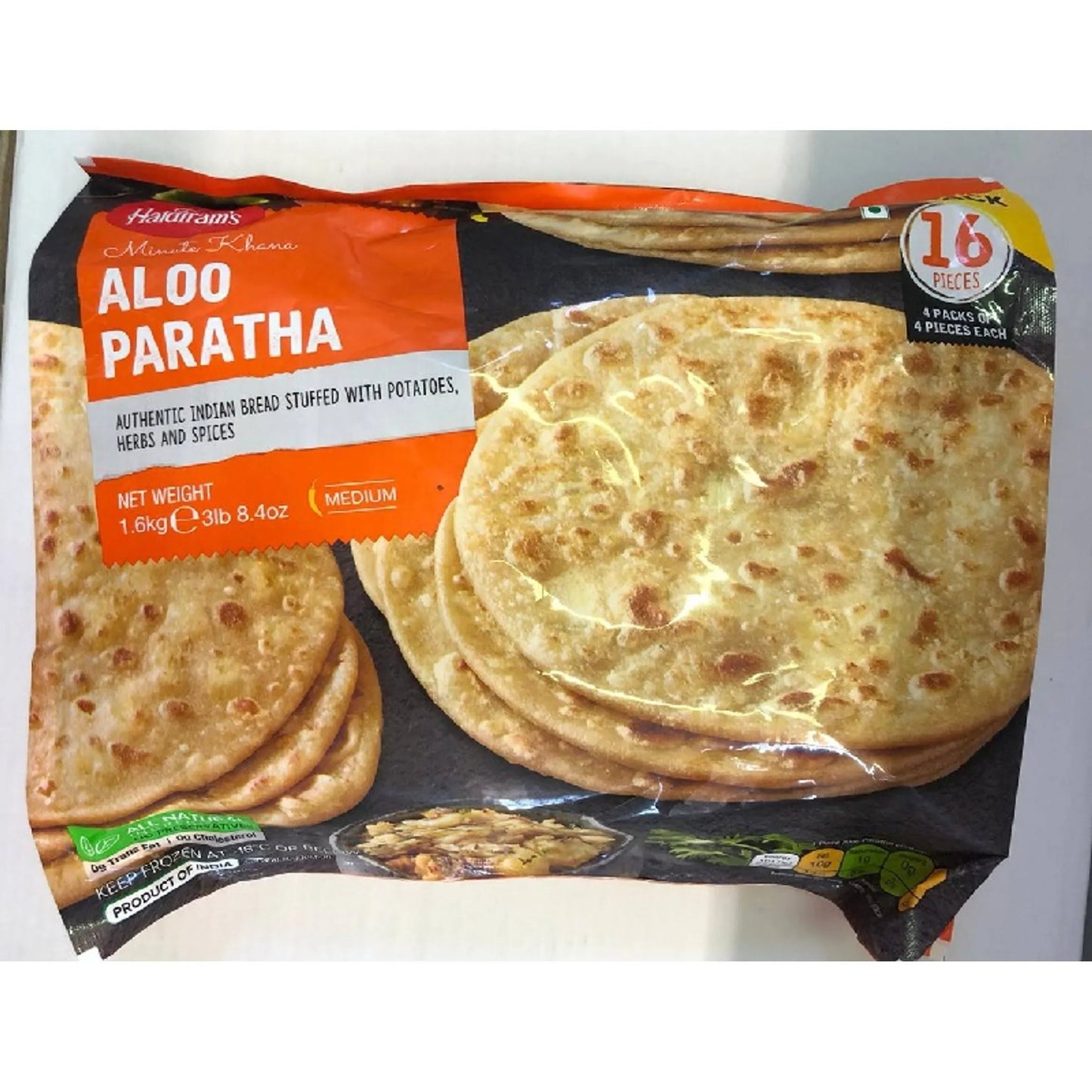 Haldiram's Aloo Paratha 1.6Kg