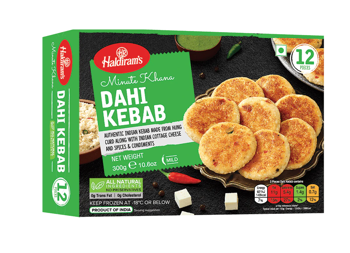Haldiram's Dahi Kebab 300Gm
