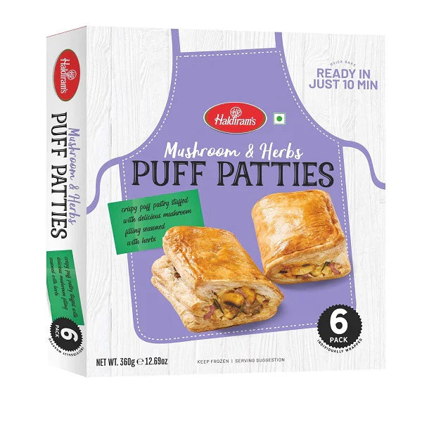 Haldiram's Mushroom & Herbs Patties 360Gm