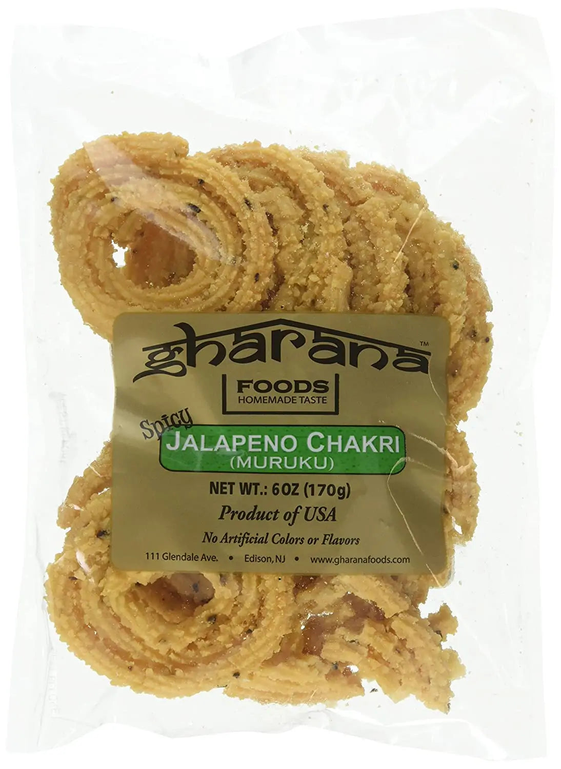 Gharana Jalapeno Chakri (6 OZ)