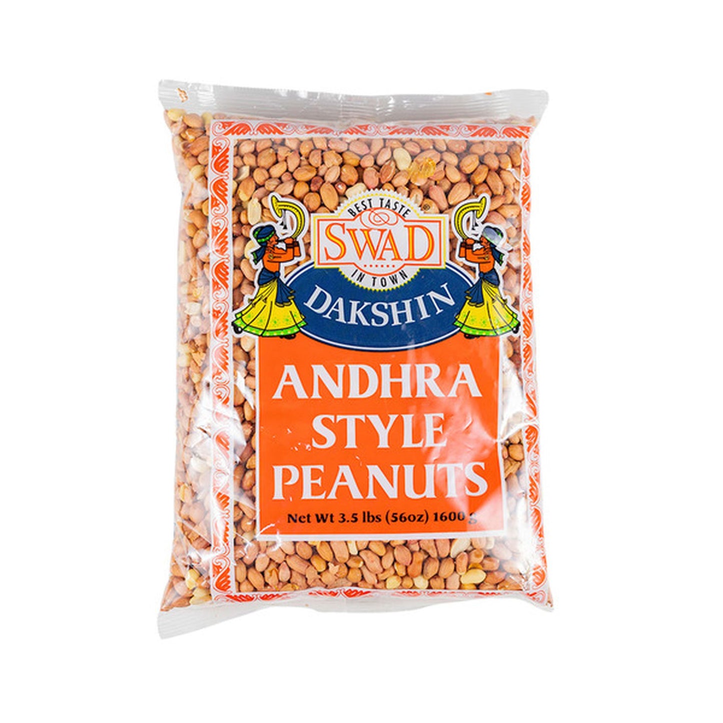 Swad Dakshin Andhra Style Peanuts (1600g 56oz)