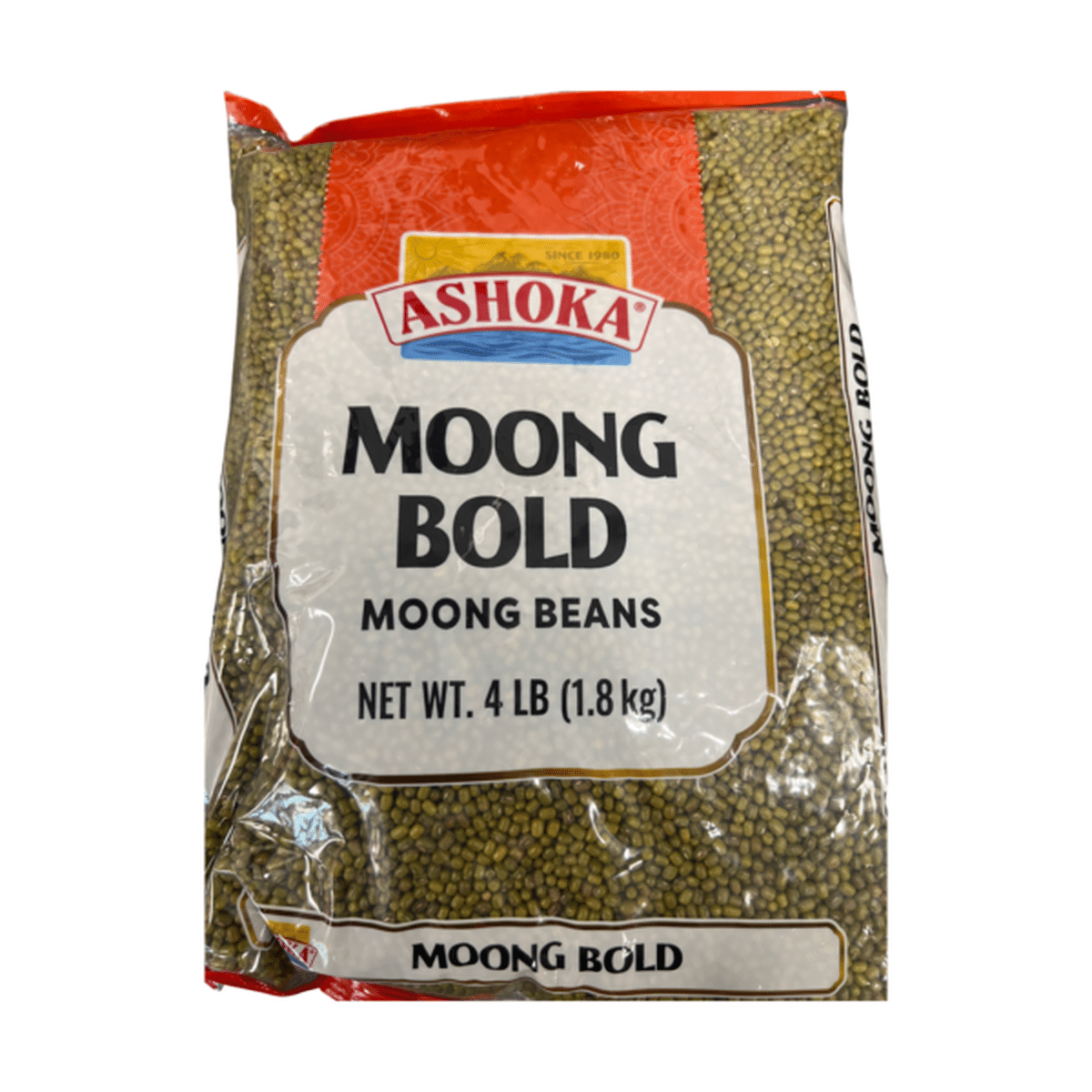 Ashoka Moong Whole Big 4lb