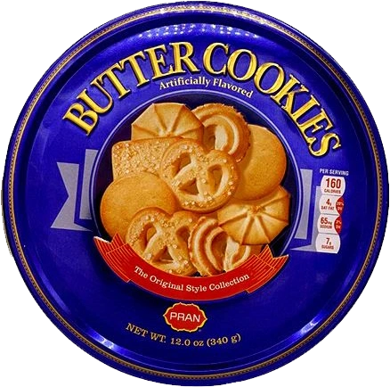 Pran Butter Cookies 340Gm