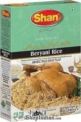 Shan Beryani Rice (Arabic Spice Mix) 60 gm box