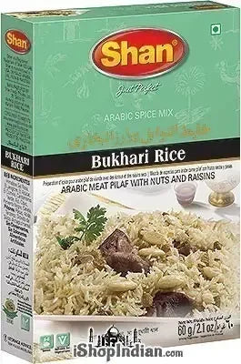 Shan Bukhari Rice (Arabic Spice Mix) 60 gm box