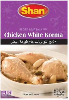 Shan Chicken White Korma Mix 40 gm box