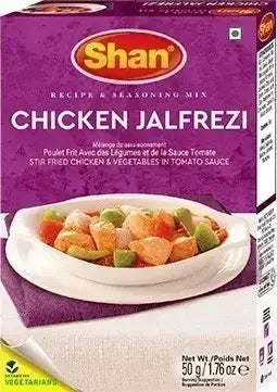 Shan Chicken Jalfrezi Spice Mix 50 gm box