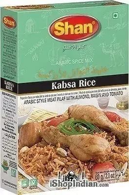 Shan Kabsa Rice (Arabic Spice Mix) 60 gm box