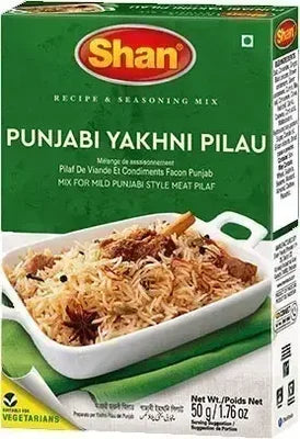 Shan Punjabi Yakhni Pilau Mix 50 gm box