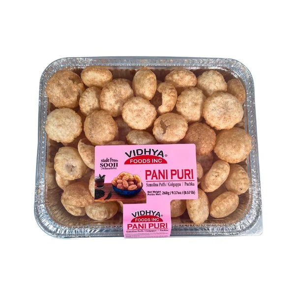 Vidhya Pani Puri Aluminium Tray, 260gm