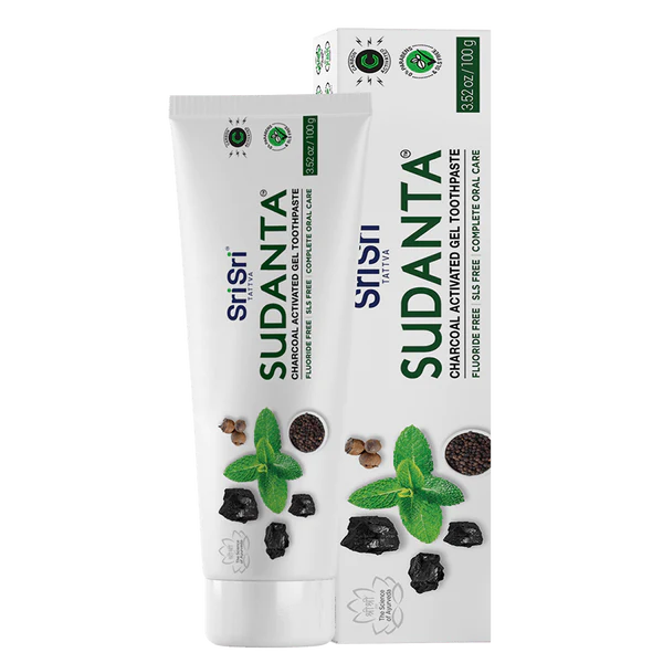 Sudanta Toothpaste Charcoal Gel