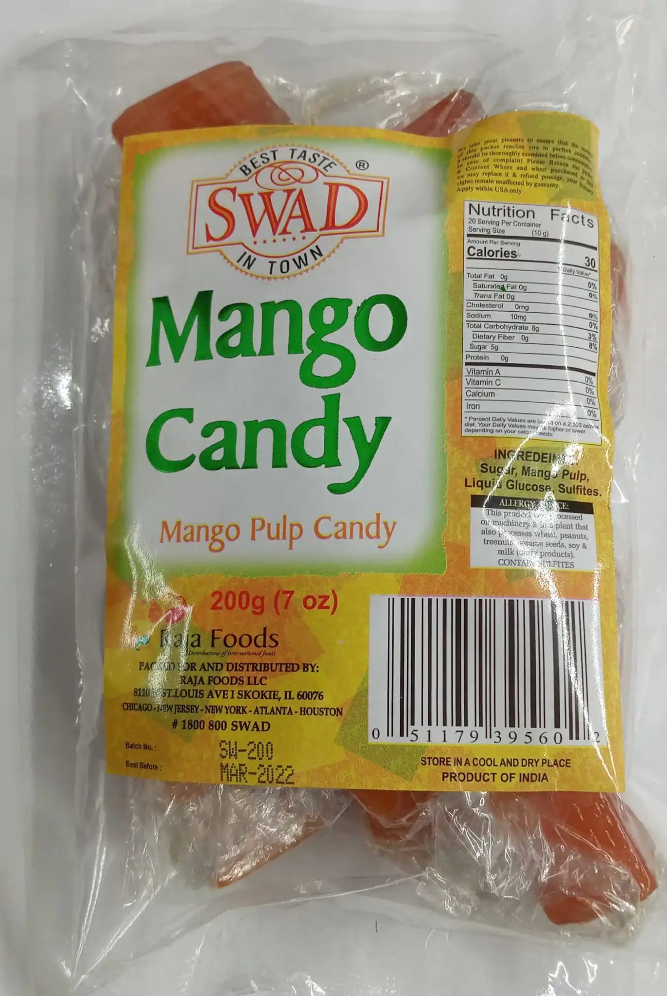 Swad Mango Candy (200 GM)