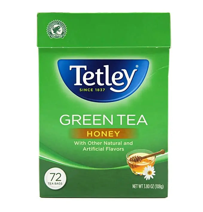 Tetley Green Tea Bag - Honey (72 BAG)