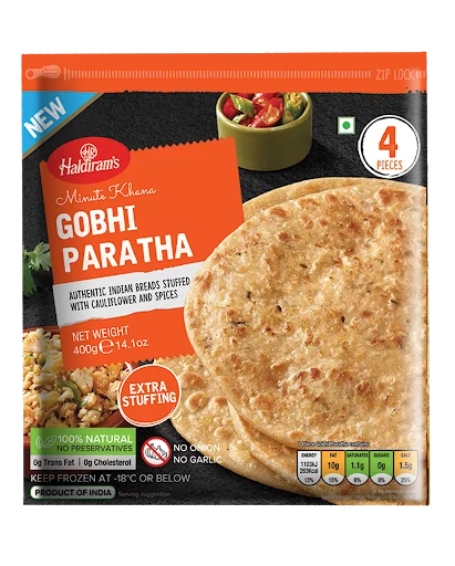 Haldiram Gobhi Paratha - 4 PCS