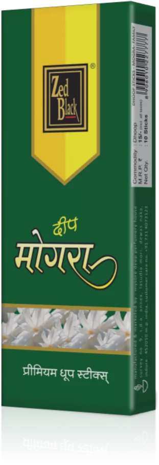 Zed Black Premium Dhoop Sticks Mogra (1 PKT)