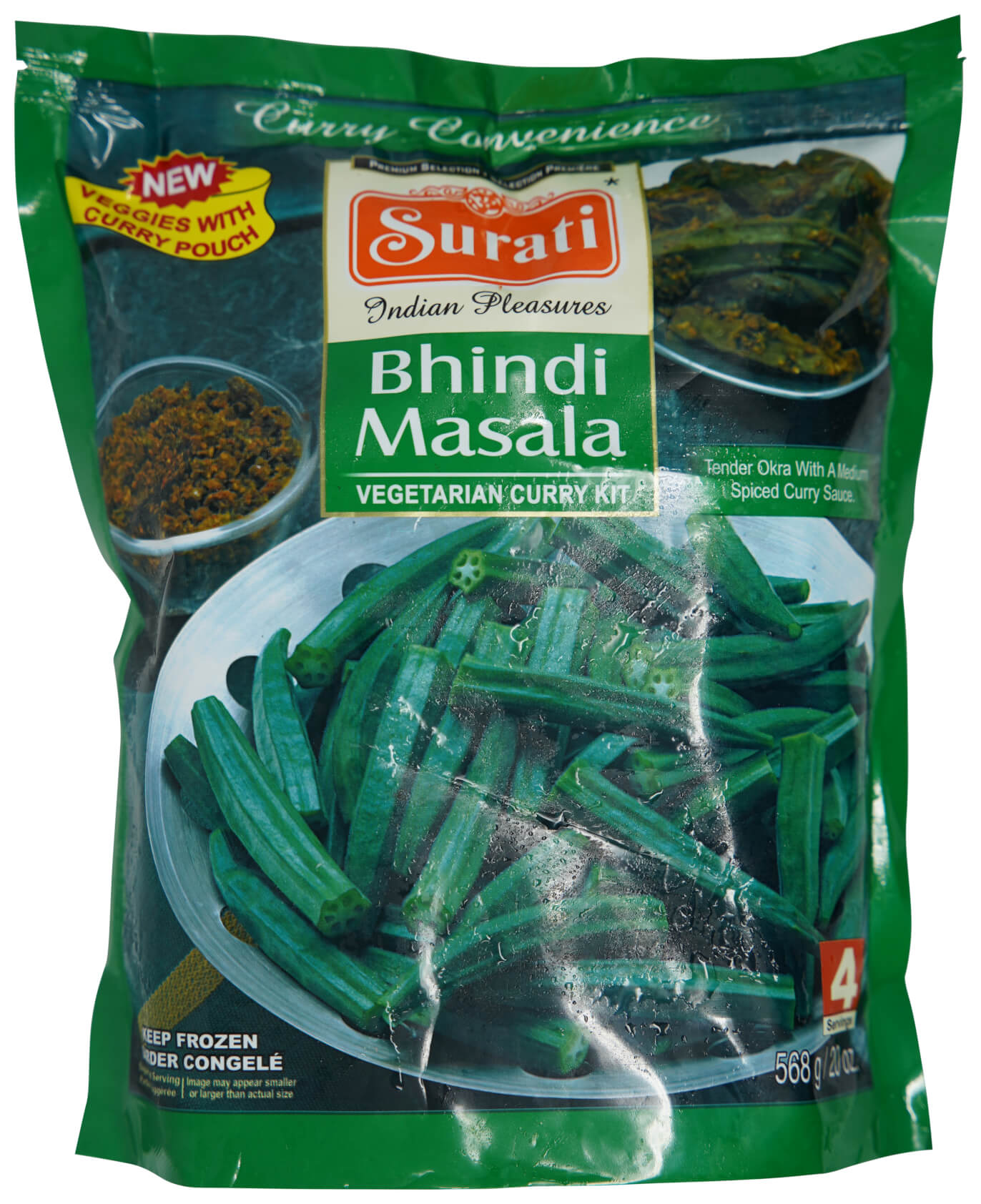 Surath Frozen Bhindi Masala 568gm