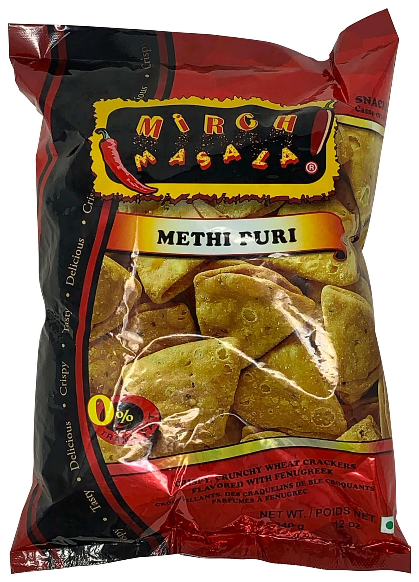 Mirch Masala Methi Puri 12oz