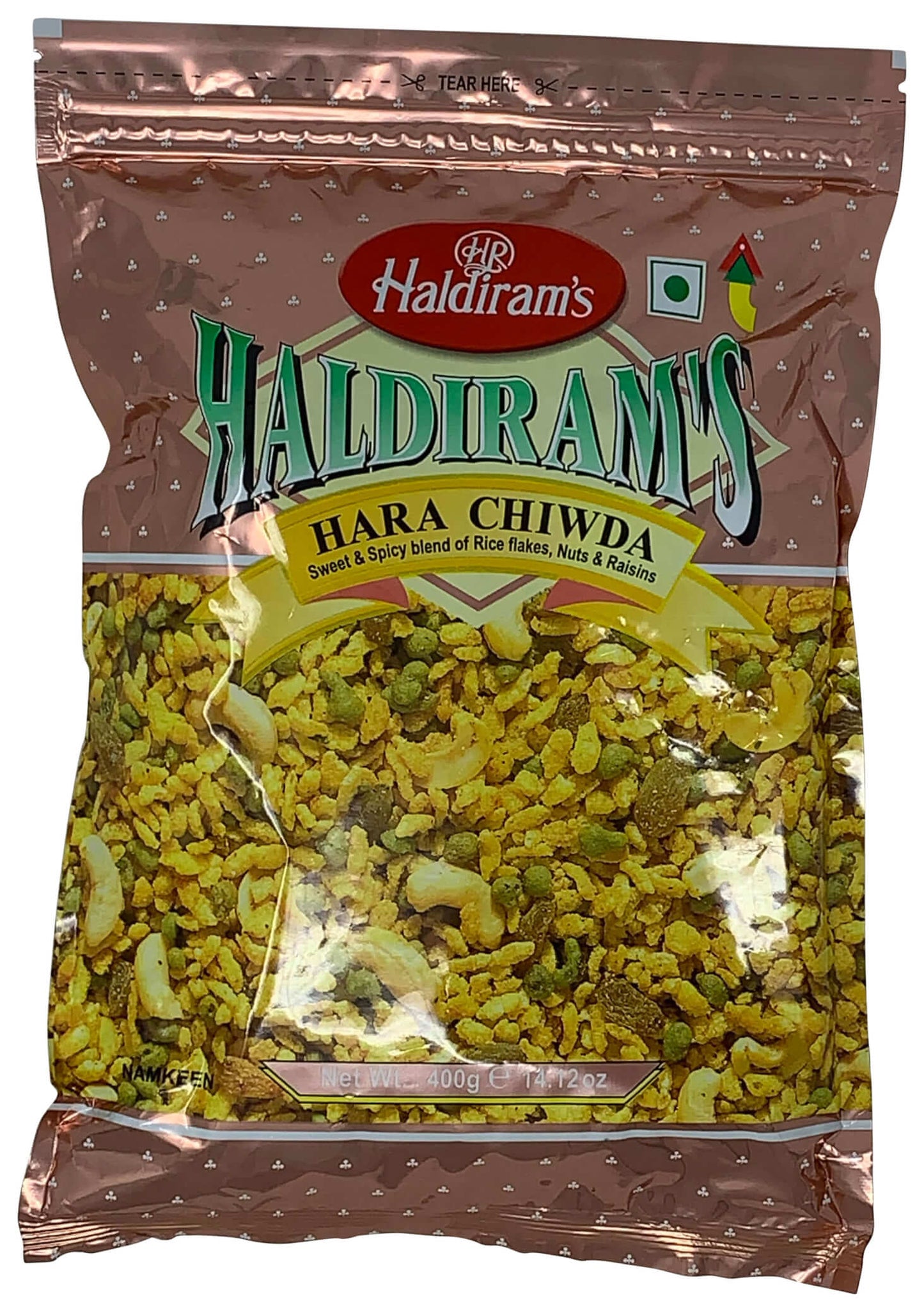 Haldiram's Hara Chiwda 400gm