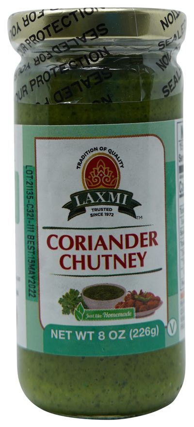 Laxmi Coriander Chutney 8oz