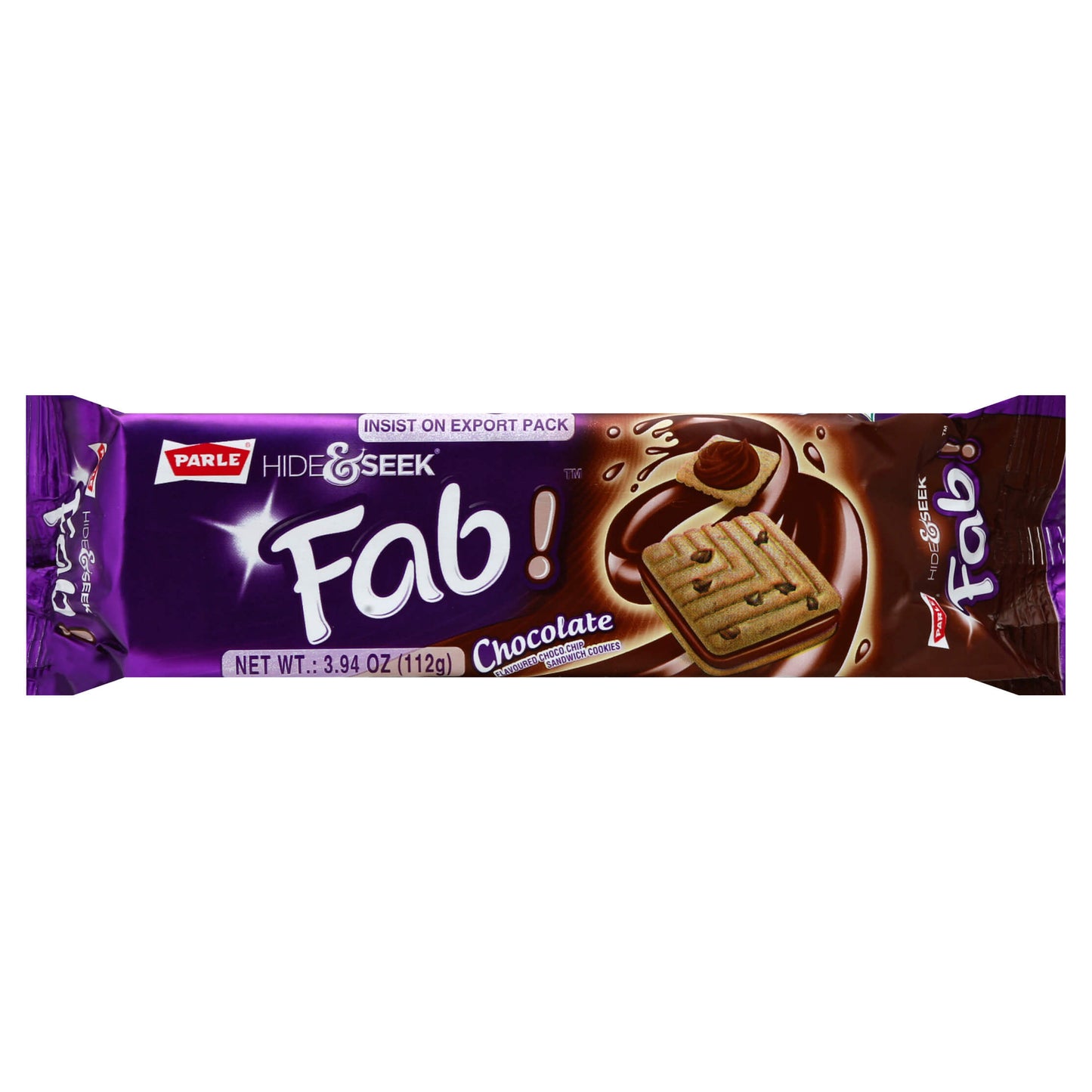 Parle Hide & Seek Fab Chocolate 112g