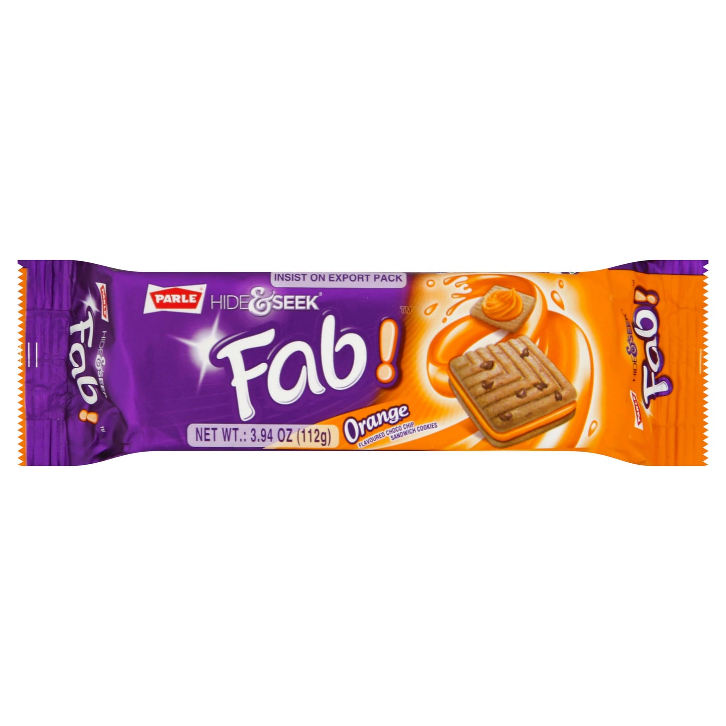 Parle Hide & Seek Fab Orange 112g