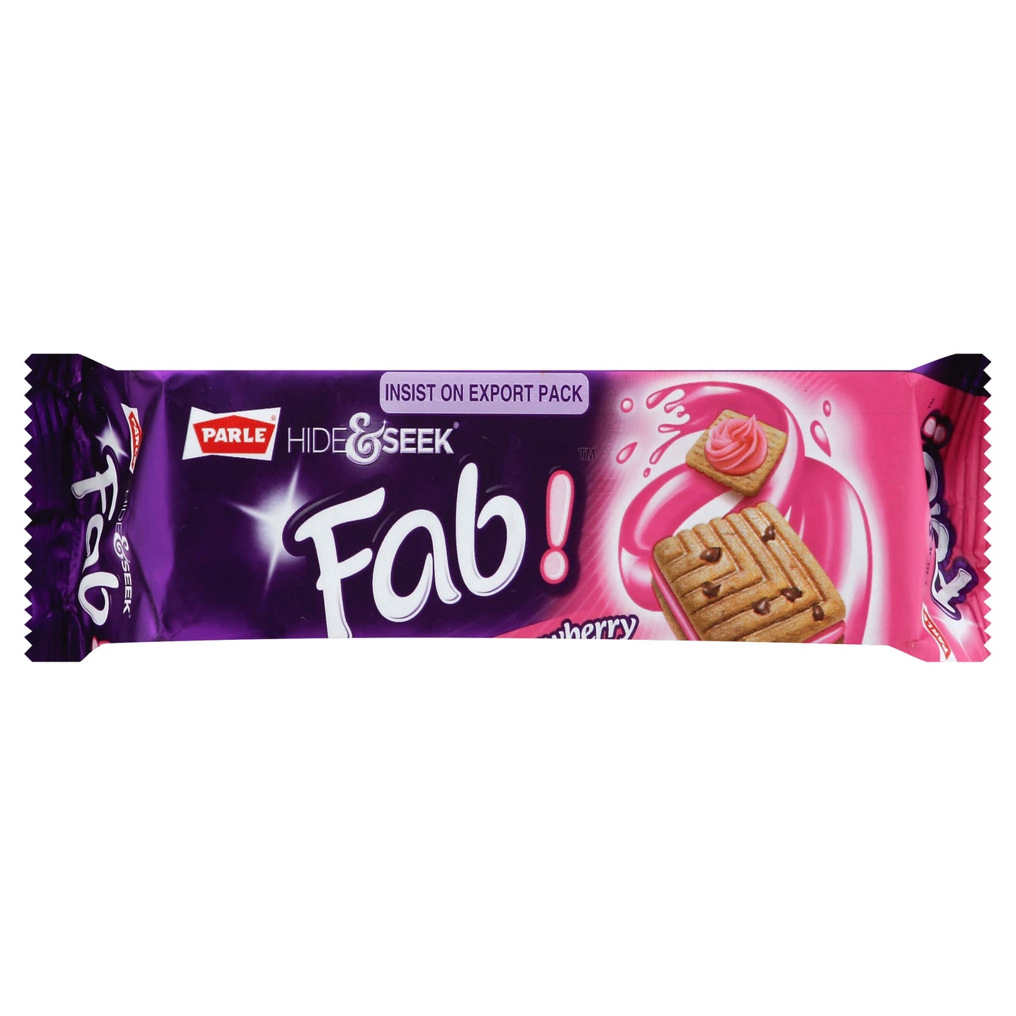Parle Hide & Seek Fab strawberry 112g