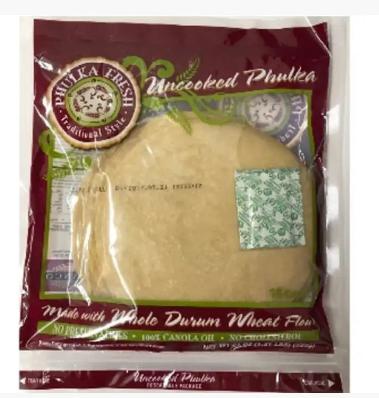 Phulka Roti Uncooked - 18 Count