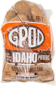 Potato 5 LB Bag, each