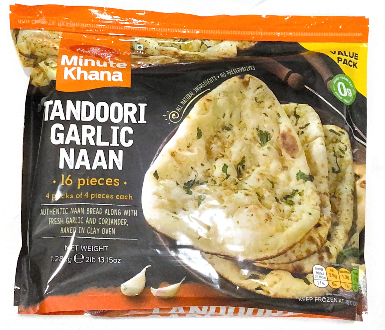 haldiram tandoori garlic naan