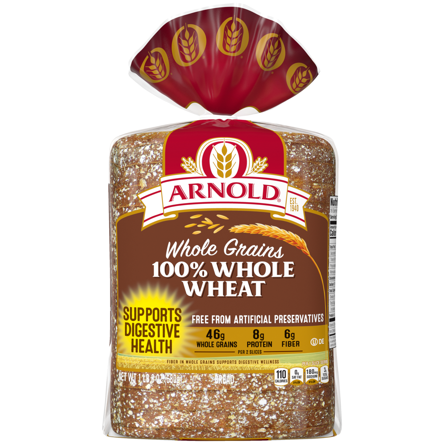 Arnond whole wheat bread