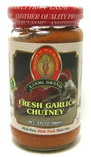 Laxmi Garlic Chutney 8oz