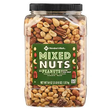 Member's Mark Roasted And Salted Mixed Nuts With Peanuts (32 Oz.)