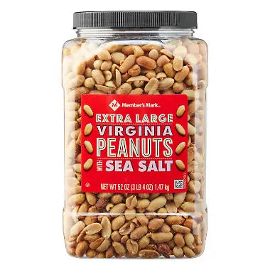 Member's Mark Extra-large Roasted Virginia Peanuts With Sea Salt (32 Oz.)