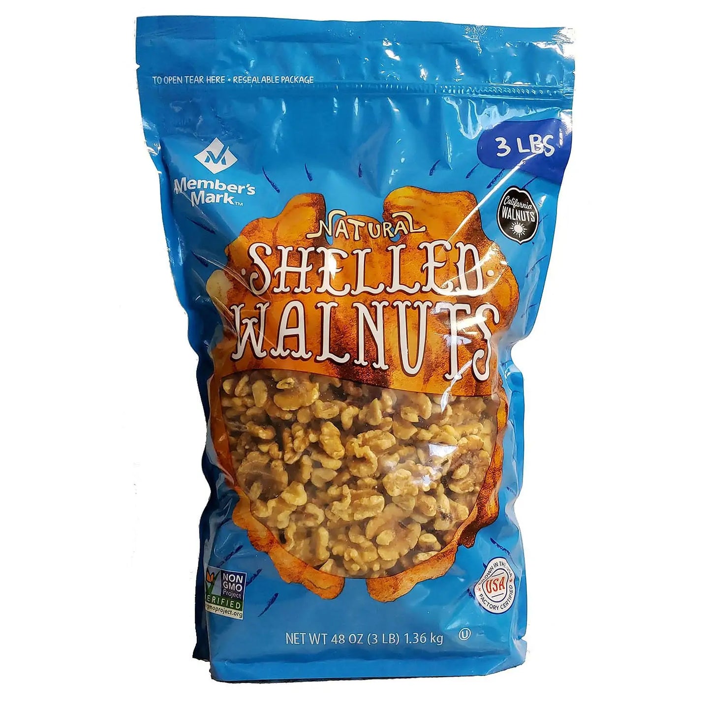 Member's Mark Natural Shelled Walnuts (3 Lbs.)